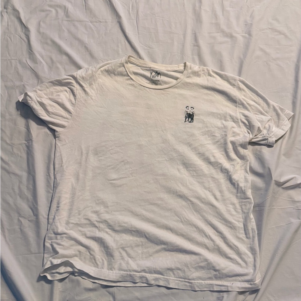 White Hot Topic Korn Requiem T-Shirt